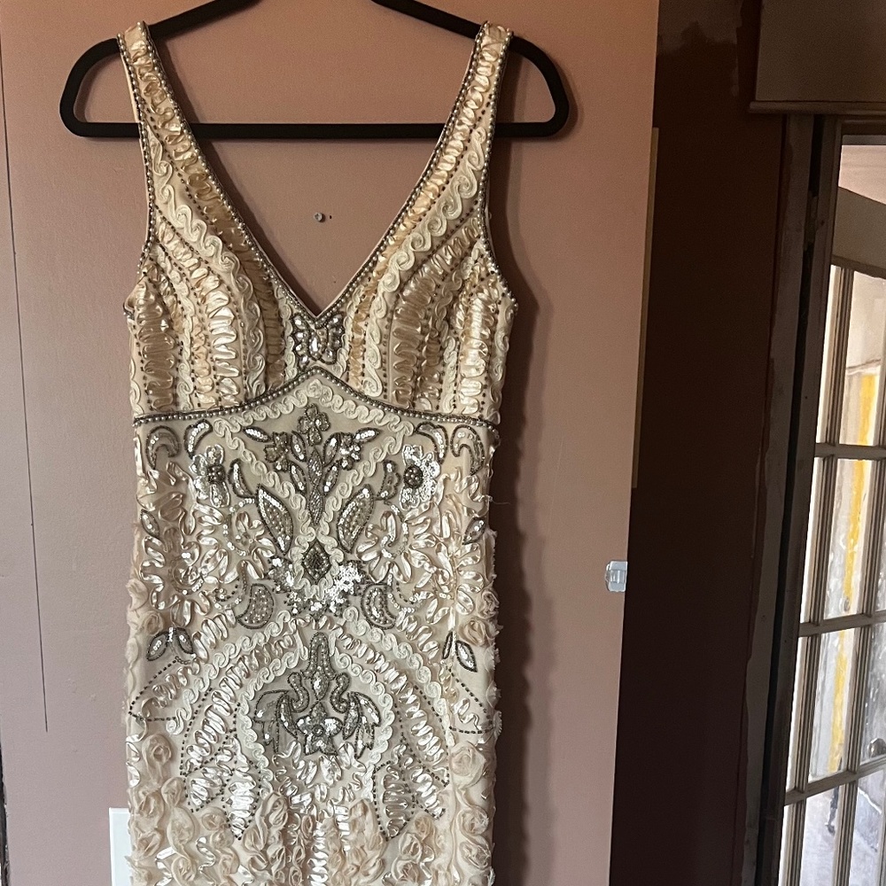 Ivory Sue Wong Nocturne Gown - Size 8